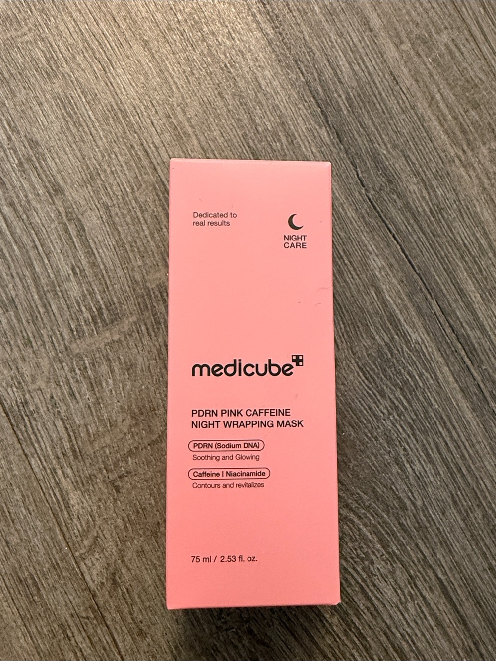 Medicube PDRN Pink Caffeine Night Wrapping Mask - Pink